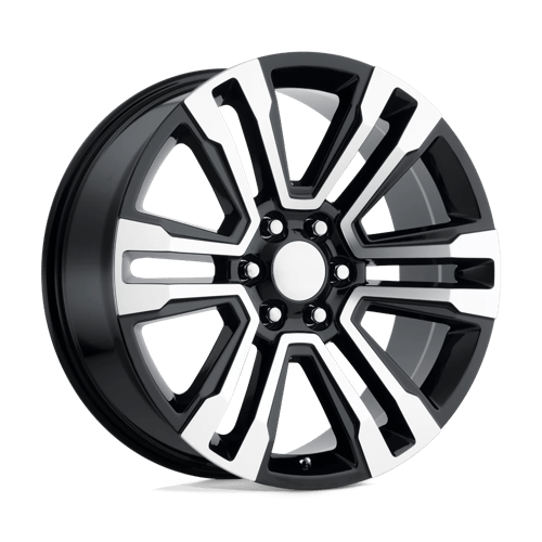 Performance Replicas PR182 22x9 ET24 6x139.7 GLOSS BLACK MACHINED