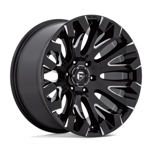 Fuel QUAKE 1PC 20x10 ET-18 6x139.7 GLOSS BLACK MILLED