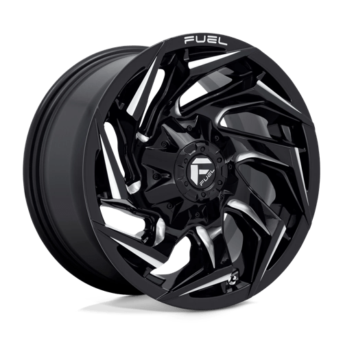 Fuel REACTION 1PC 18x9 ET1 6x135, 6x139.7 GLOSS BLACK MILLED
