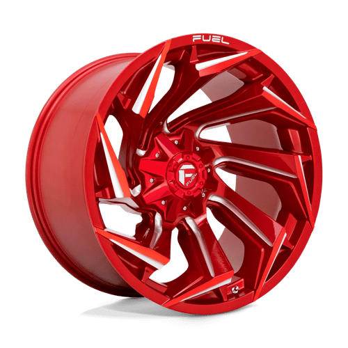 Fuel REACTION 1PC 22x12 ET-44 8x165.1 CANDY RED MILLED