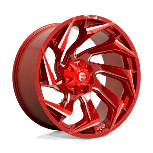 Fuel REACTION 1PC 24x12 ET-44 5x127, 5x139.7 CANDY RED MILLED