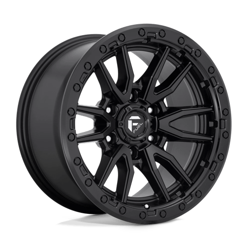 Fuel REBEL 1PC 18x9 ET1 5x127 MATTE BLACK