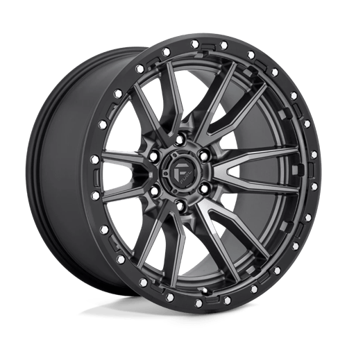 Fuel REBEL 1PC 20x10 ET-18 6x139.7 MATTE GUN METAL BLACK BEAD RING