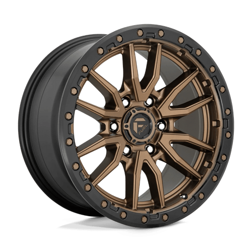 Fuel REBEL 1PC 20x9 ET20 5x127 MATTE BRONZE BLACK BEAD RING
