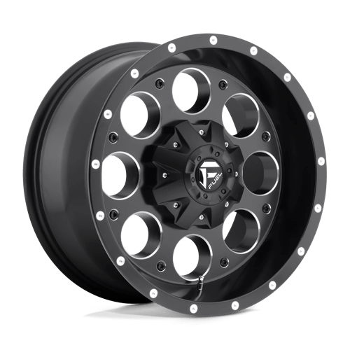 Fuel REVOLVER 1PC 20x10 ET-12 8x165.1 MATTE BLACK MILLED