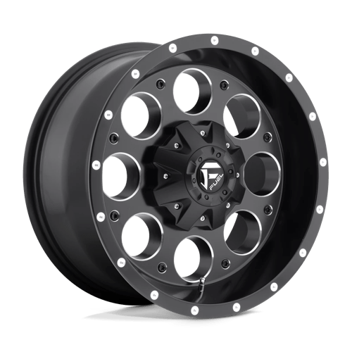 Fuel REVOLVER 1PC 20x9 ET1 6x135, 6x139.7 MATTE BLACK MILLED
