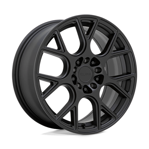 Ruff DRIFT 18x8 ET38 5x108, 5x114.3 MATTE BLACK