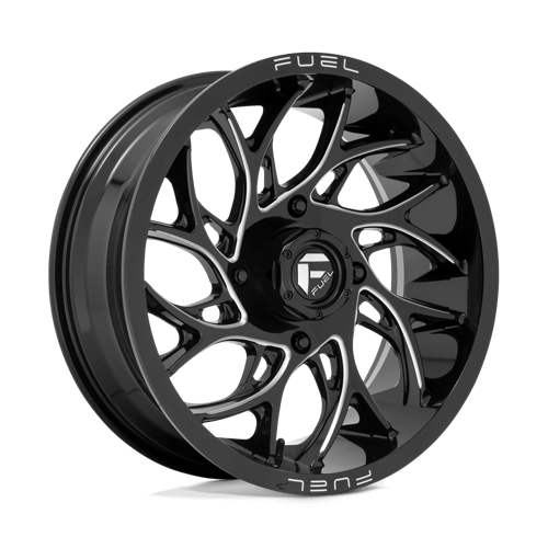 Fuel RUNNER UTV 18x7 ET13 4x137 GLOSS BLACK MILLED