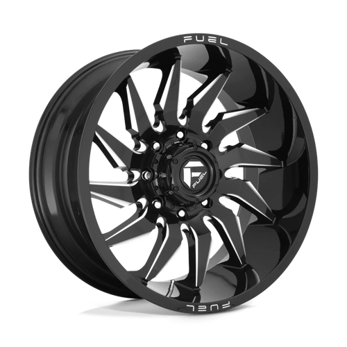 Fuel SABER 1PC 22x10 ET-18 6x139.7 GLOSS BLACK MILLED