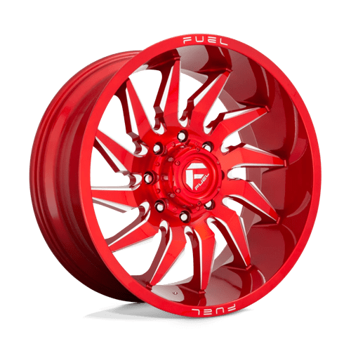 Fuel SABER 1PC 20x10 ET-18 5x127 CANDY RED MILLED
