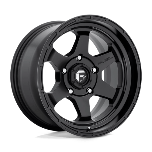 Fuel SHOK 1PC 17x9 ET1 5x127 MATTE BLACK