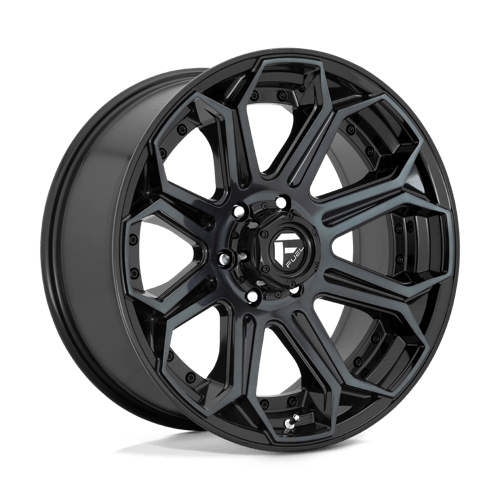 Fuel SIEGE 1PC 18x9 ET1 5x127 GLOSS MACHINED DOUBLE DARK TINT