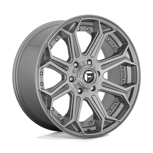 Fuel SIEGE 1PC 18x9 ET1 5x127 BRUSHED GUN METAL TINTED CLEAR