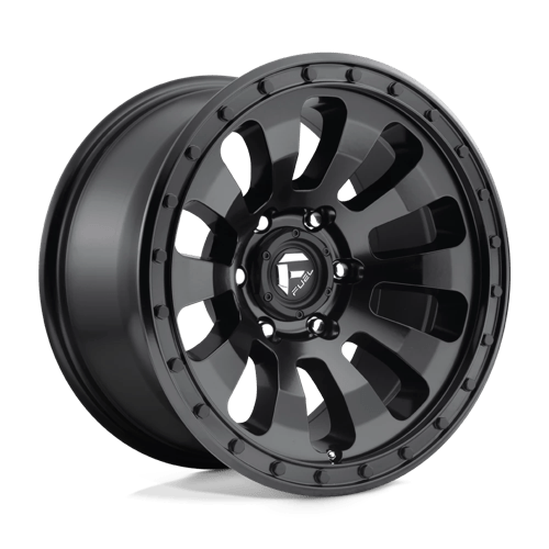 Fuel TACTIC 1PC 18x9 ET1 5x127 MATTE BLACK