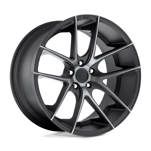 Niche TARGA 1PC 22x9 ET25 5x120 MATTE BLACK DOUBLE DARK TINT