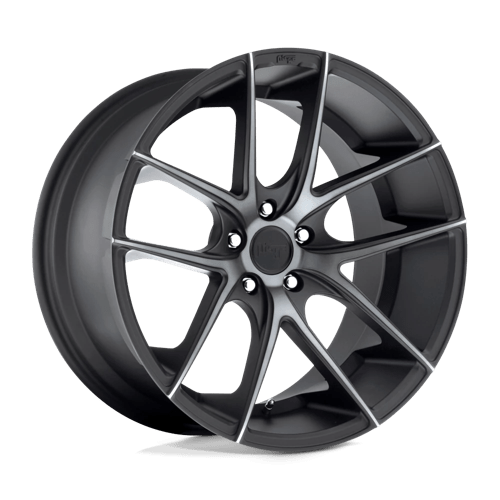 Niche TARGA 1PC 20x8.5 ET34 5x112 MATTE BLACK DOUBLE DARK TINT