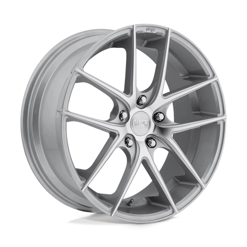 Niche TARGA 1PC 20x8.5 ET35 5x120 GLOSS SILVER MACHINED