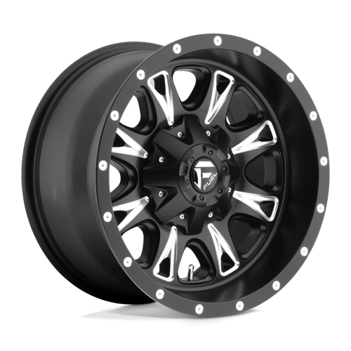 Fuel THROTTLE 1PC 20x9 ET1 5x139.7, 5x150 MATTE BLACK MILLED