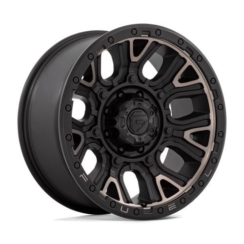 Fuel TRACTION 1PC 20x9 ET1 8x180 MATTE BLACK W/ DOUBLE DARK TINT