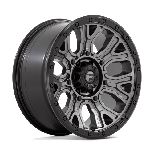 Fuel TRACTION 1PC 20x9 ET1 6x135 MATTE GUNMETAL W/ BLACK RING