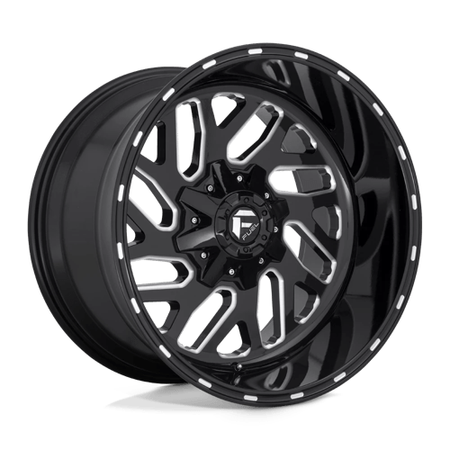 Fuel TRITON 1PC 20x9 ET1 5x139.7, 5x150 GLOSS BLACK MILLED