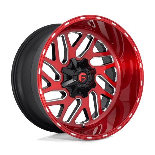 Fuel TRITON 1PC 20x10 ET-18 8x165.1 CANDY RED MILLED