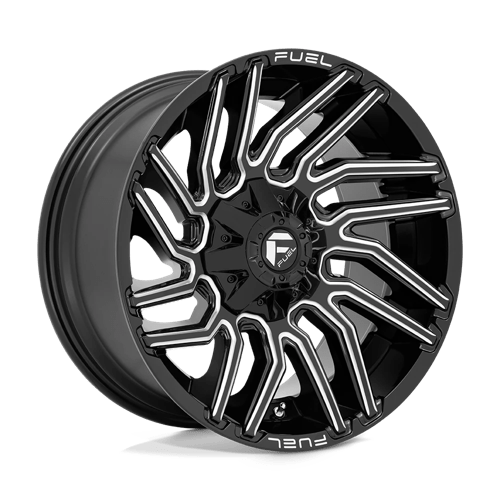 Fuel TYPHOON 1PC 20x10 ET-18 6x135, 6x139.7 GLOSS BLACK MILLED