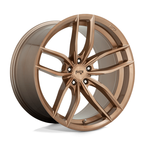 Niche VOSSO 1PC 18x8 ET40 5x114.3 GLOSSY BRONZE BRUSHED