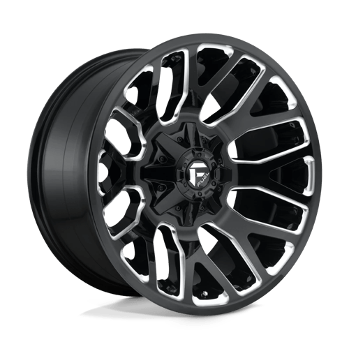 Fuel WARRIOR 1PC 20x10 ET-18 6x135, 6x139.7 GLOSS BLACK MILLED