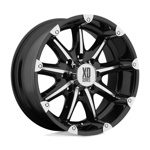 XD BADLANDS 20x9 ET18 6x135 GLOSS BLACK MACHINED