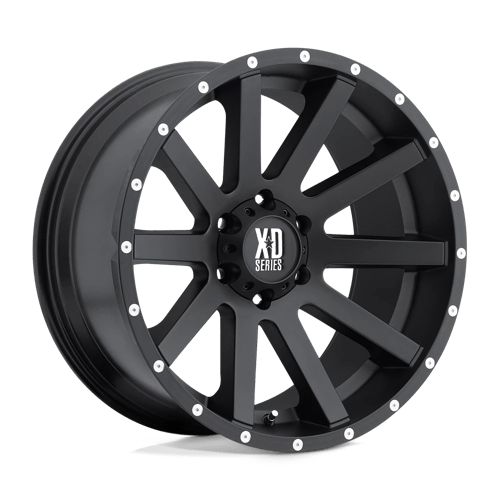 XD HEIST 17x8 ET35 5x110 SATIN BLACK