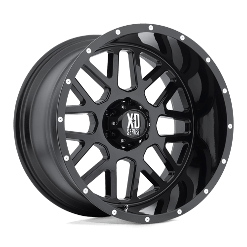 XD GRENADE 20x10 ET-24 6x139.7 SATIN BLACK