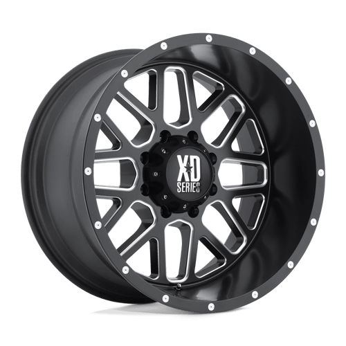 XD GRENADE 20x10 ET-24 6x139.7 SATIN BLACK MILLED