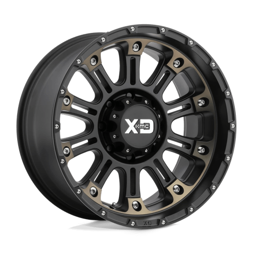 XD HOSS II 18x9 ET18 6x135 SATIN BLACK MACH W/ DARK TINT