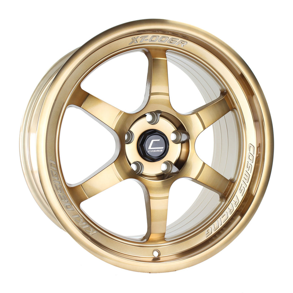 Cosmis XT-006R 18x9 ET30 5x114.3 Hyper Bronze