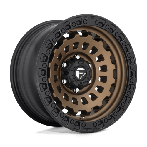 Fuel ZEPHYR 1PC 17x8.5 ET25 5x108 MATTE BRONZE BLACK BEAD RING