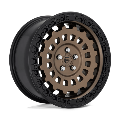 Fuel ZEPHYR 1PC 17x8 ET38 5x114.3 MATTE BRONZE BLACK BEAD RING