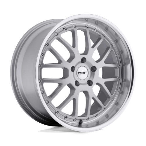 TSW VALENCIA 18x9.5 ET20 5x120 SILVER W/ MIRROR CUT LIP