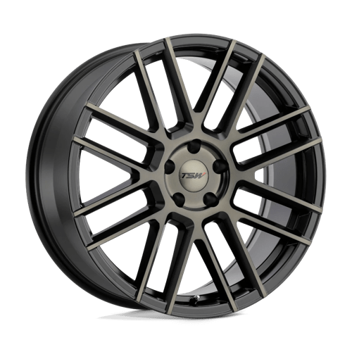 TSW MOSPORT 18x8.5 ET20 5x114.3 MATTE BLACK W/ MACHINE FACE & DARK TINT