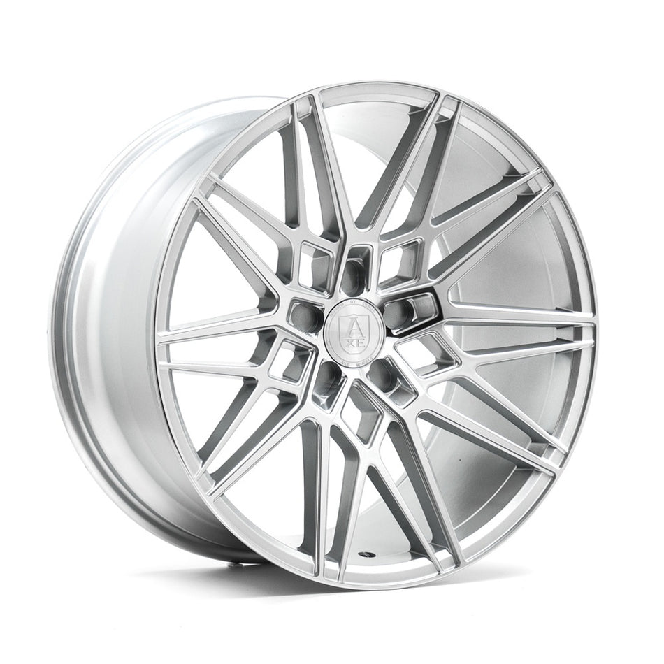 AXE CF1 20x10.5 ET25 5x112 GLOSS SILVER & POLISHED