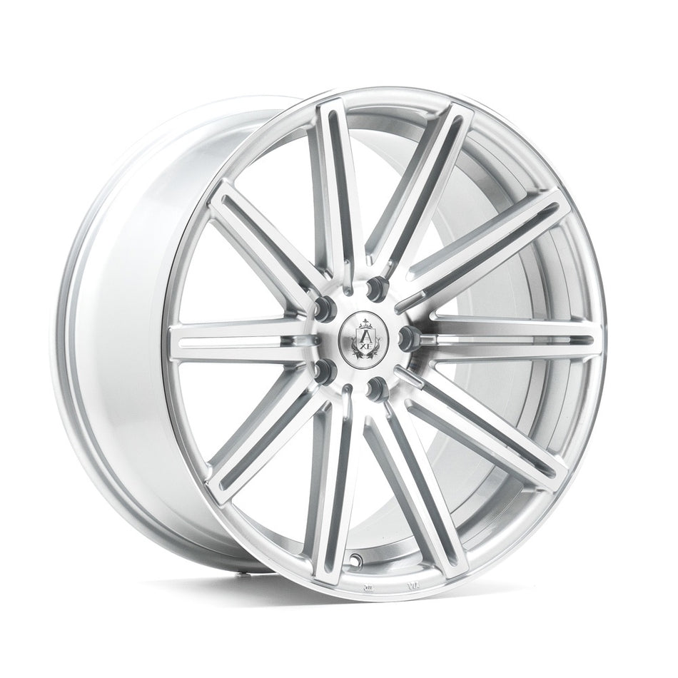 AXE EX15 20x10.5 ET15 5x114.3 GLOSS SILVER & POLISHED