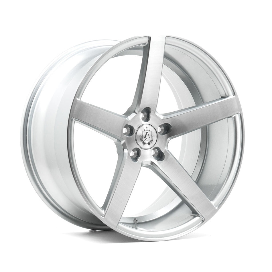 AXE EX18 20x9 ET38 5x108 GLOSS SILVER & POLISHED