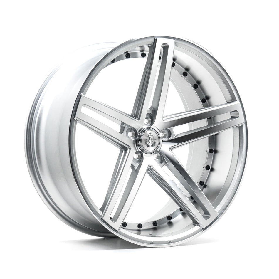 AXE EX20 20x8.5 ET40 5x110 GLOSS SILVER & POLISHED