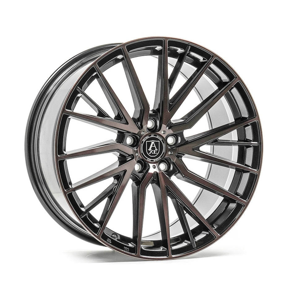 AXE EX40 20x8.5 ET40 5x120 GLOSS BLACK POLISHED & TINTED