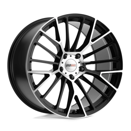Cray ASTORIA 20x9 ET38 5x120 GLOSS BLACK W/ MIRROR CUT FACE