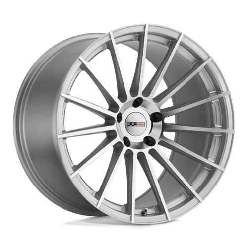 Cray MAKO 20x9 ET38 5x120 SILVER W/ MIRROR CUT FACE