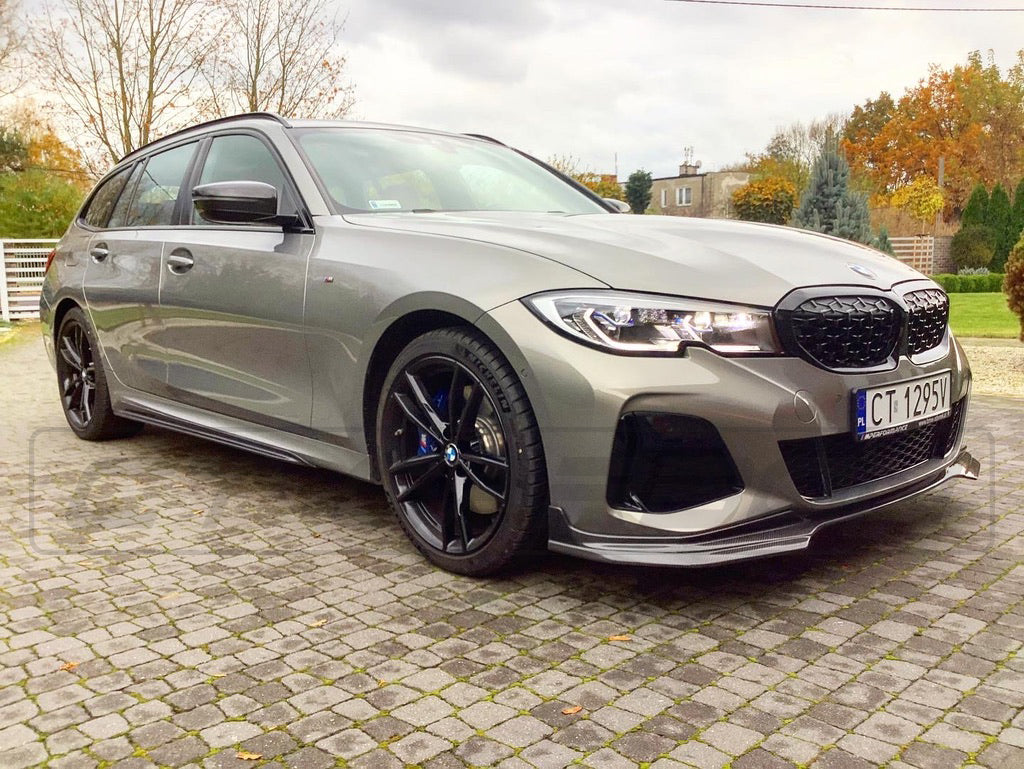 BMW 3 SERIES G20 CARBON FIBRE SPLITTER - MP STYLE - CT Carbon