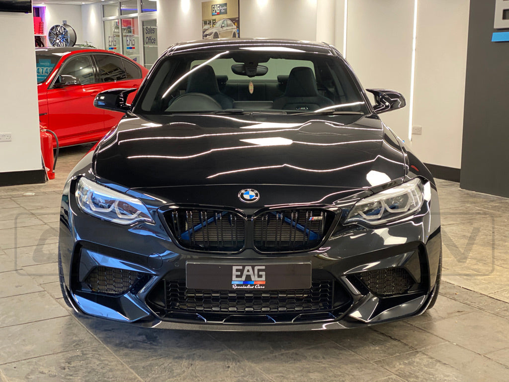 BMW M2C F87 CARBON FIBRE SPLITTER - MP STYLE - CT Carbon