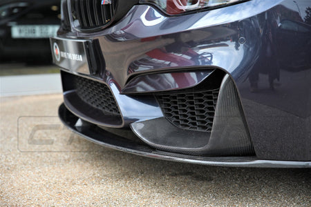 BMW M3/M4 (F80 F82 F83) CARBON FIBRE SPLITTER (3 PIECE) - MP STYLE - CT Carbon