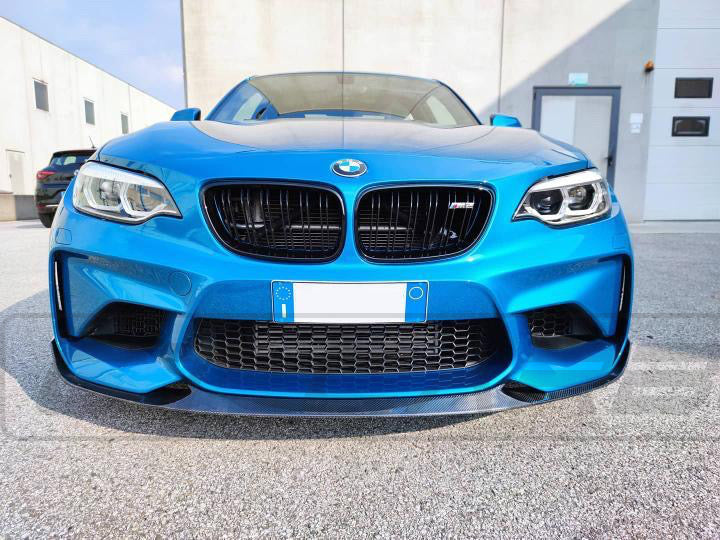 BMW M2 F87 N55(OG) CARBON FIBRE SPLITTER - M2C / CS STYLE - CT Carbon